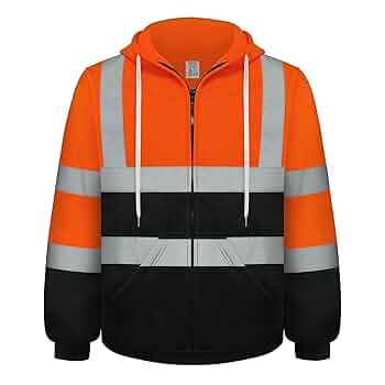 Ameri　3WAY CONSTRUCTION JACKET KwikSafety PATROL Safety Hoodie (NO FUZZ Balls) Class 3 ANSI